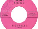 RICKY DEAN Blue Tears / Little Girl Teen 45 Autographed