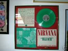 NIRVANA BLEACH GREEN VINYL  ONLY 500 COPIES