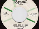 TOBI LARK Happiness Is Here NORTHERN SOUL 45 Topper