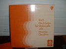 Maurice Gendron Bach Solo Cello Suites 3 Records N-Mint
