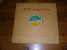 The Beatles/The Rolling Stones/Brian Jones UK Radio LP