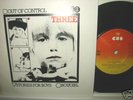U2 Three / Out of Control 1979 Single Vinyl CBS Orange