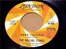 Rolling Stones   Rare 1967 PROMO 45  RUBY TUESDAY  WOW