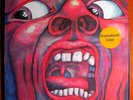 KING CRIMSON IN THE COURT OF MINT WHITE LABEL PROMO LP