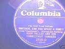 COLUMBIA BLUE WAX  2725  RUDY VALLEE 78 RPM
