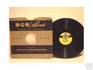 HANK WILLIAMS-50s-SIGNED MGM-78 RPM-AND ORIG. SLV