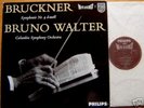 BRUNO WALTER,BRUCKNER NO.9,PHILIPS HIFI STEREO MINT LP