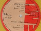 QUEEN -DAVID BOWIE (Under Pressure) YELLOW 12