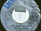 MELVIN DAVIS Northern Soul 45 INVICTUS Records