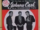 JOHNNY CASH, 45 RP EP, SUN 114, RECORD AND COVER, NICE
