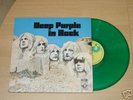 DEEP PURPLE  IN ROCK  LP  Green Vinyl  (very rare )