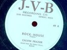Rare Detroit Blues 78 - Calvin Frazier - J-V-B