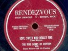 Rare Detroit Doowop Group 78 - The Five Dukes Of Rhythm