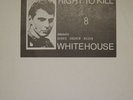WHITEHOUSE: RIGHT TO KILL LTD EDITION WHITE LABEL