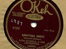 Okeh 8780 LUIS RUSSELL ORCH Saratoga Shout EE+