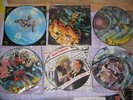 IRON MAIDEN Pic Discs, Promo, Program and signed Photo
