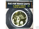 Jerry Cole Hot Rod Dance Party LP NM With Drag Race