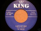 The Checkers - Flame In My Heart - King 4558 - EX -RARE