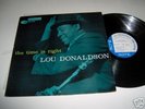LOU DONALDSON Time Is Right LP DEEP GROOVE BLUE NOTE
