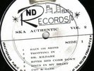 SKA AUTHENTIC  volume 2 LP   on the ND label