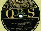 QRS 7042 SARA MARTIN/KING OLIVER  Death Sting Me Blues