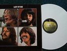 Beatles Let It Be White Colored Vinyl Lp UK Pressing