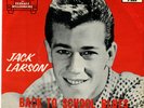 JACK LARSON Teenage Millionaire RARE PIC SLEEVE TEEN 45