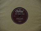 NAT KING COLE ramblin' rose CAPITOL 10