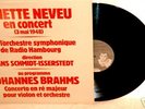 GINETTE NEVEU VIOLIN BRAHMS STIL SUPERB COPY NO RES