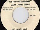 Monkees THE RAREST EVER USA 45/DJ ONLY RELEASE