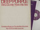 1973 Only German PROMO LP Who Do We ... DEEP PURPLE