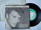RARE 45 T JUKE BOX  DE JOHNNY HALLYDAY AVEC ENCART