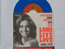 OLIVIA NEWTON-JOHN - 1974 Eurovision blue vinyl 7