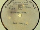 BOB DYLAN :ALLRIGHT MAMA  COLUMBIA ACETATE