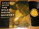 MILES DAVIS Quintet Steamin' PRESTIGE Bergenfield NJ LP