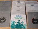 BEATLES Nearly Full set of black label reissue Mint 45s