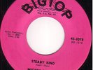 TEEN- POPCORN 45-MICKEY DENTON on BIGTOP-Steady kind