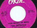 Artistics This Heart of Mine Okeh Northern Soul
