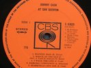 JOHNNY CASH: AT SAN QUENTIN 1st PRESS CBS STEREO MINT