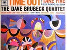 DAVE BRUBECK TAKE 5/TIME OUT MINT ORIG LP 6-EYE LABEL