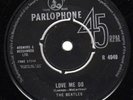 BEATLES RARE ORIG 1962 BLACK PARLOPHONE LOVE ME DO
