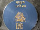 QUEEN LP at Live Aid plus larry lurex demo PICTURE DISC