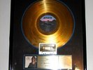 KENNY G SILHOUETTE RIAA AWARD ORIGINAL GOLD