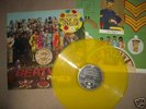 RARE BEATLES Sgt peppers lonely hearts ... VINYL JAUNE