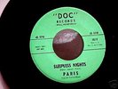 Paris - Northern Soul - Doc Records - SLEEPLES NIGHTS -