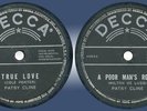 Philippines PATSY CLINE 78 rpm TRUE LOVE