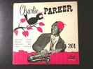 Charlie Parker Dial 201 rare 10'' MG LP