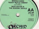 Nick Satan & The Rockin' Devils:Middle Aged Teddy Boy's