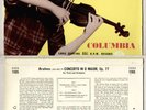 JOHANNA MARTZY violin concerto BRAHMS columbia