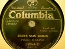 78RPM RARE BLUES PILLIE BOLLING COLUMBIA 14654
